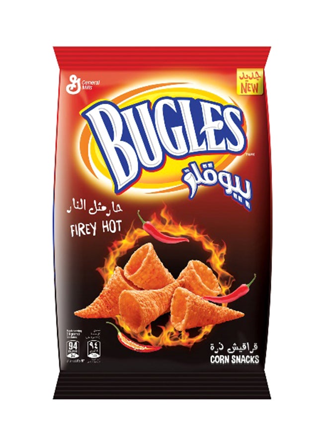 Bugles Firey Hot Corn Snacks 30.0grams