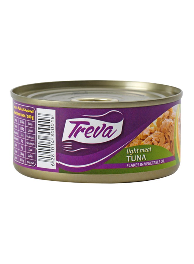 Treva Light Meat Tuna In Vegetable Oil 80grams  - Image 1