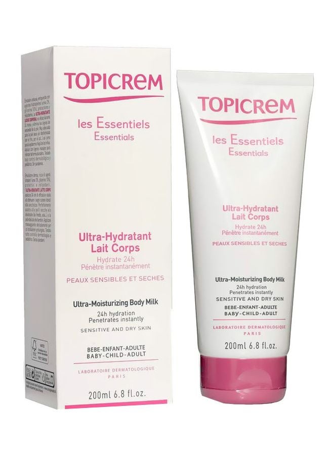 Topicrem Ultra-Moisturizing Body Milk 200ml