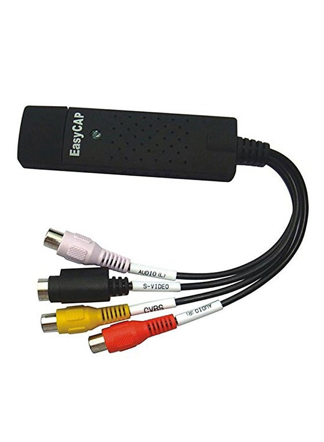 محول تسجيل DVD للصوت والصورة بمنفذ USB 2.0 أسود - Image 2