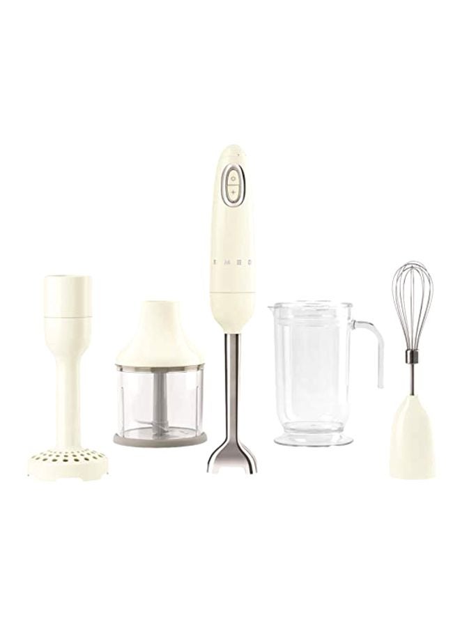 سميج خلاط يدوي بتصميم كلاسيكي ومزود بمرطبان بقدرة 700 وات HBF02CRUK أبيض/ شفاف - Image 1