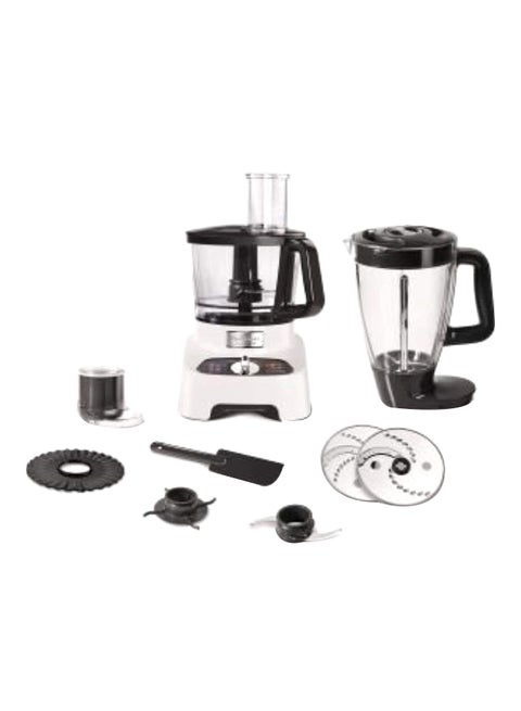 محضر الطعام 1000 وات 1000.0 W FP822127 فضي/أسود/شفاف
