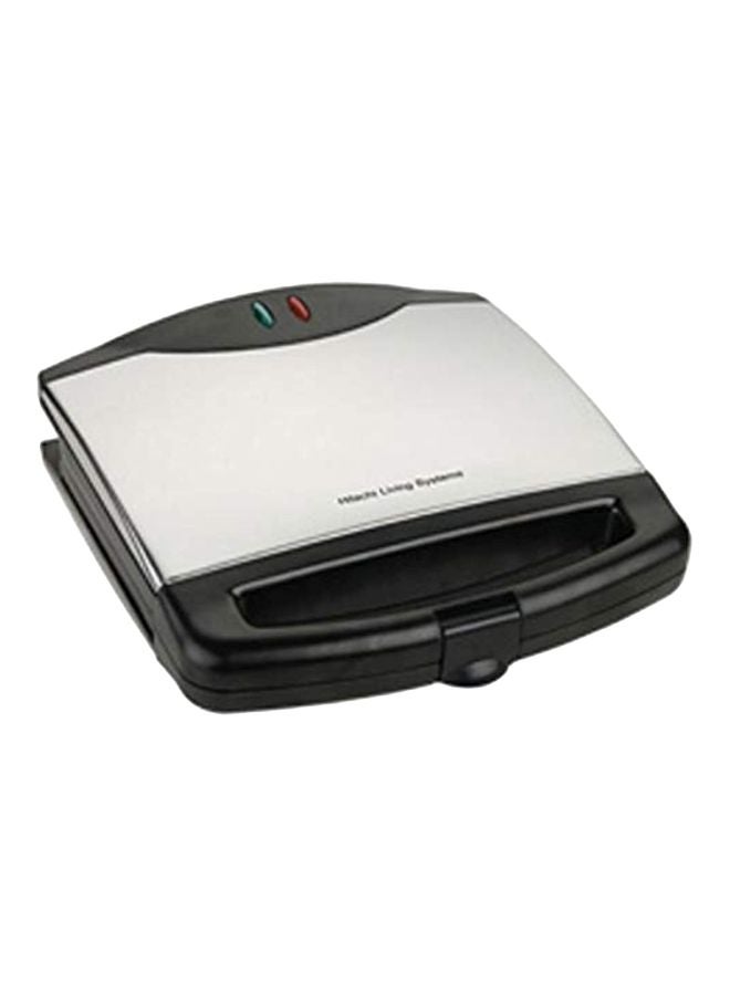 هيتاشي ماكينة صنع السندويشات بقوة 700 وات 700.0 W HS-7010 أسود/ فضي