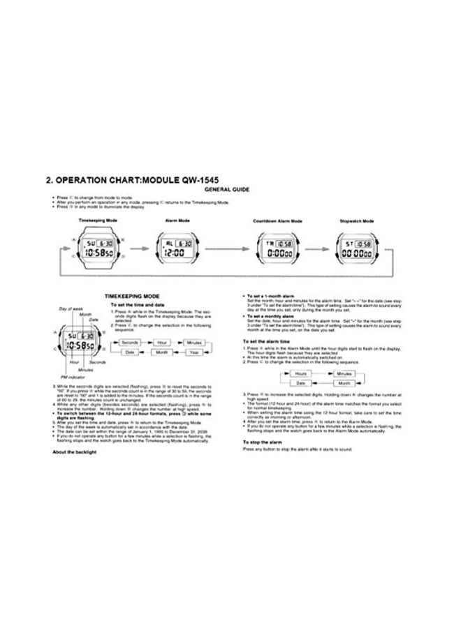 كاسيو ساعة يد رقمية مقاومة للماء طراز DW-5600E-1VDF للرجال - Image 3