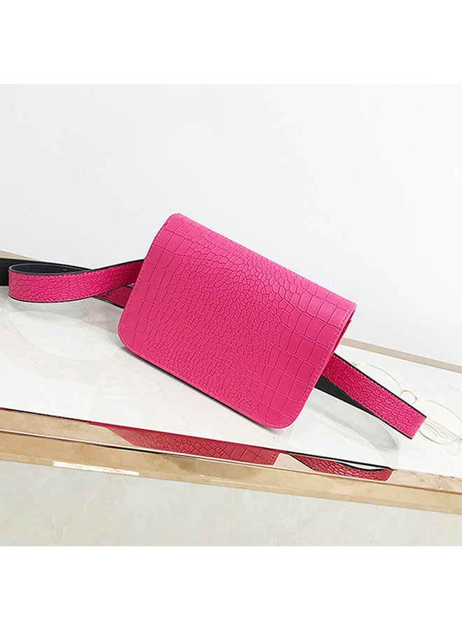 Retro Style Waistpack Pink  - Image 2