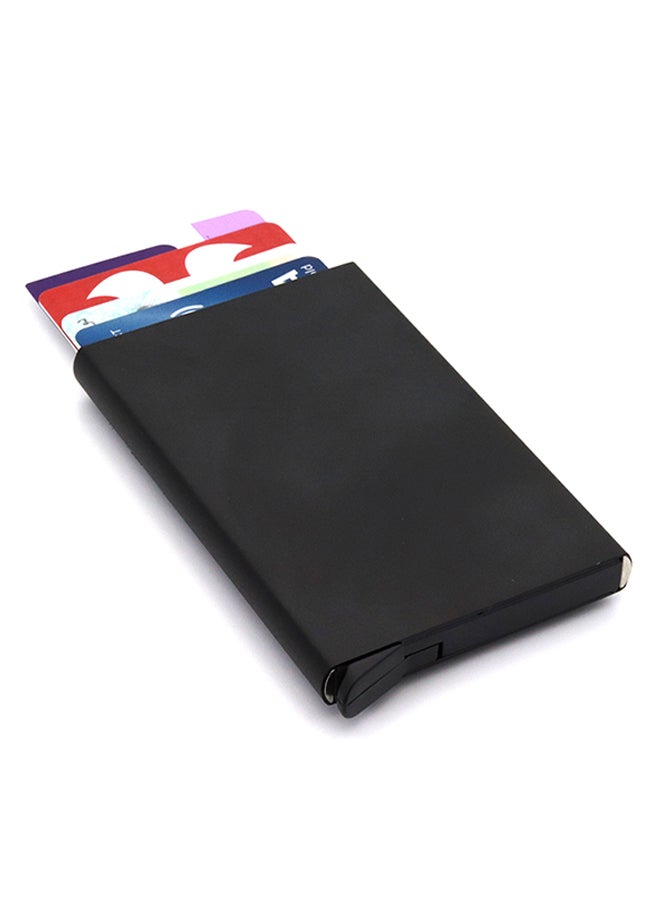 Chase Plus Full Aluminium Business Card Holder Black - Image 2
