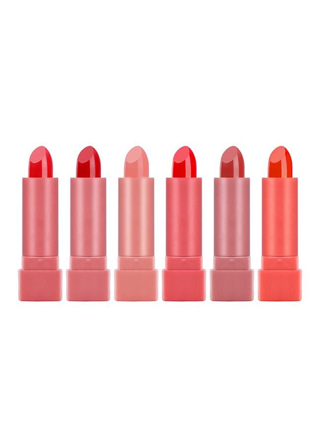 Heng Fang 6-Piece Matte Lipstick Set Multicolour