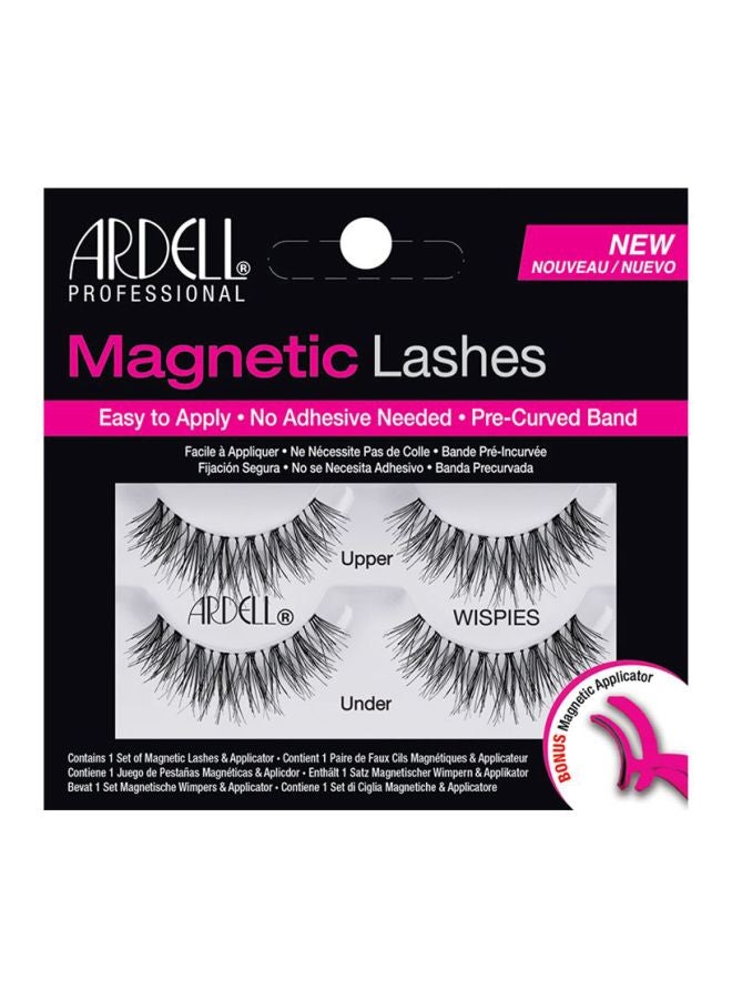 ARDELL - Pair Of 2 Professional Magnetic False Eye Lashes Black - Image 1