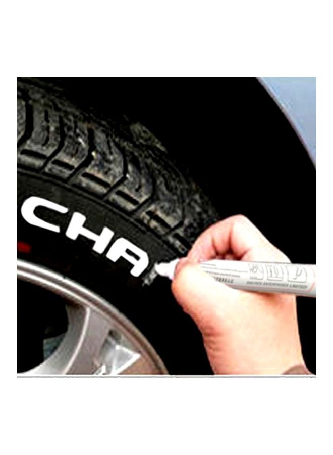 Generic Water Resistant Permanent Paint Marker White  - Image 3