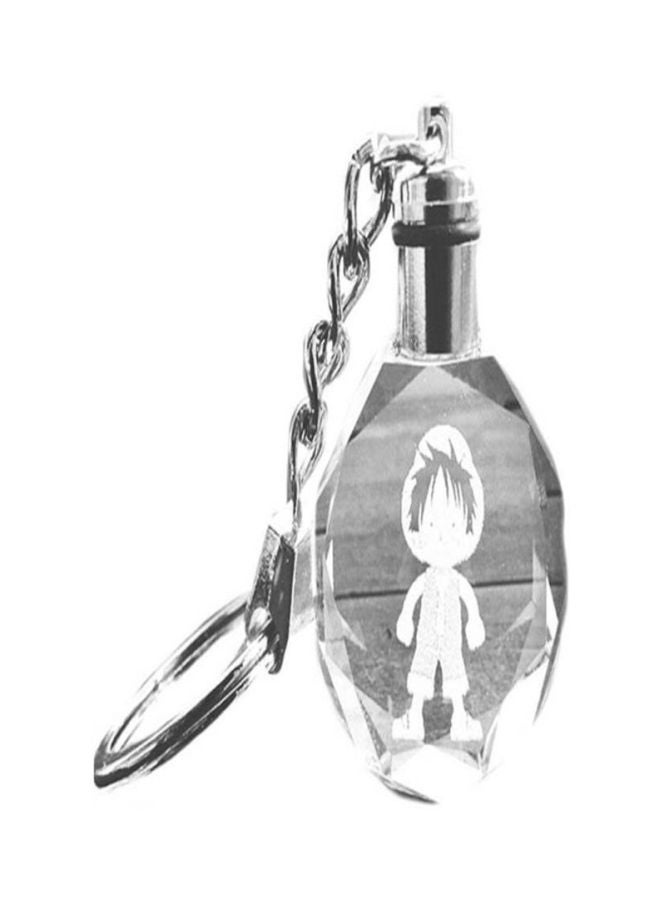 Colour Changing Light Keychain Clear - Image 1