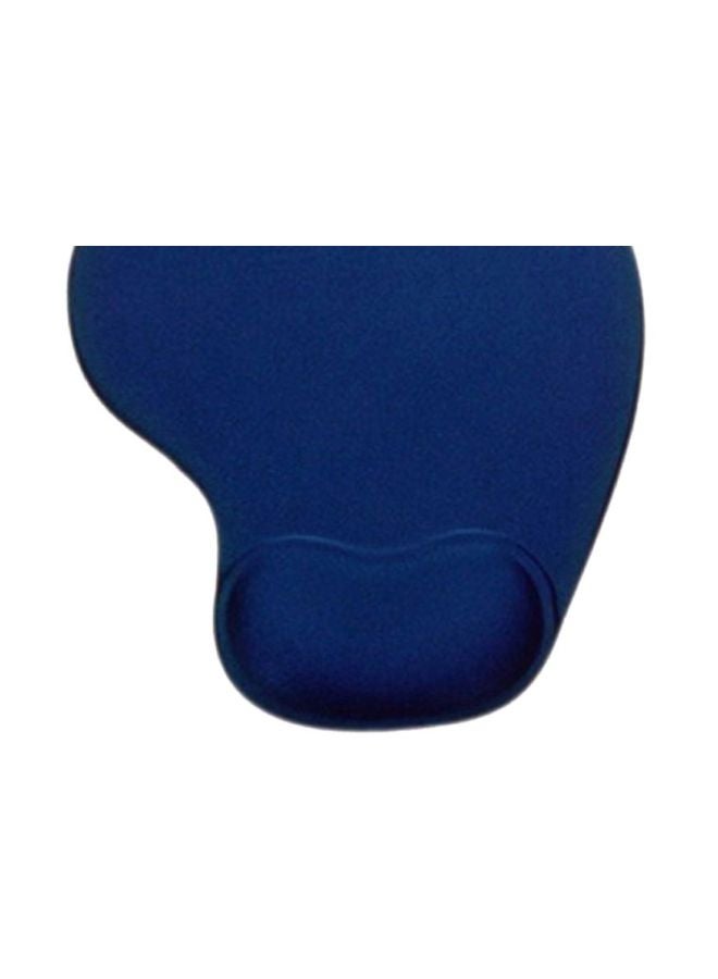 Generic - Rubber Mouse Pad With Wrist Support Blue - Image 1