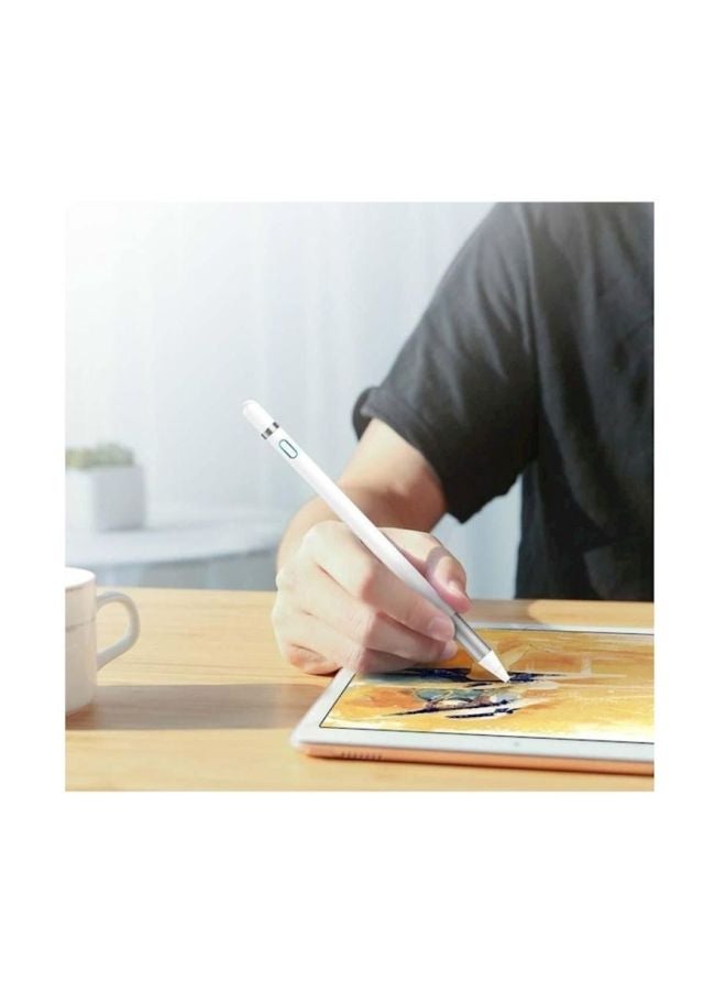 Multipurpose Touch Screen Stylus Pen White - Image 2