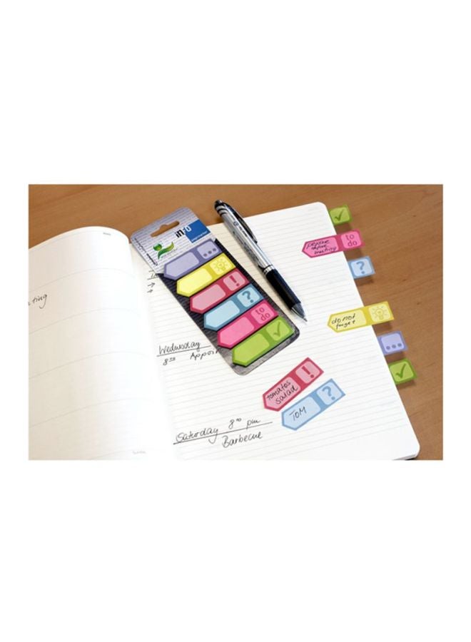 Printed Page Marker Set Multicolour