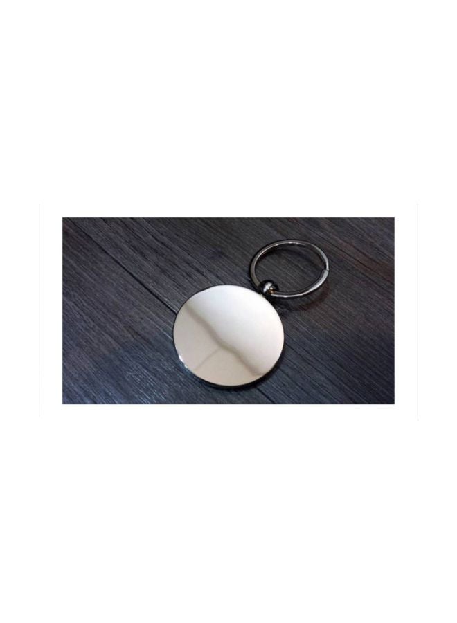 JML - Perpetual Calendar Circular 2010-2060 Keychain Silver - Image 1