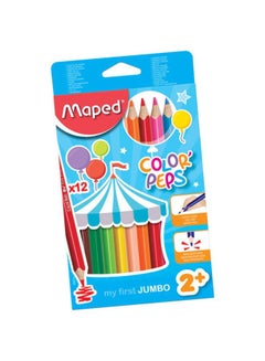 Maped 12-Piece Color Pencil Set Multicolour  - Image 1