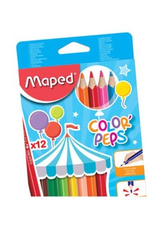Maped 12-Piece Color Pencil Set Multicolour  - Image 2