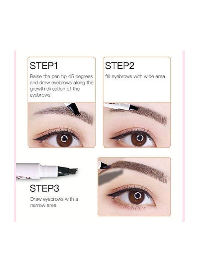 Liquid Eyebrow Pen 01 Chestnut