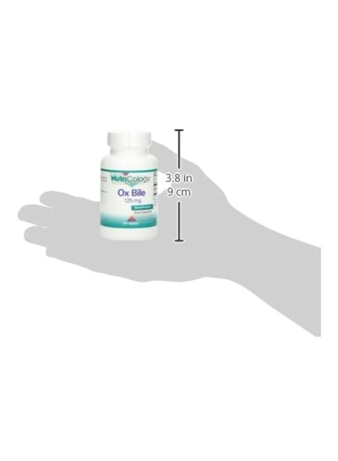 نوتريكولوجي مكمل غذائي أوكس بايل 125 مجم - 180 كبسولة - Image 5