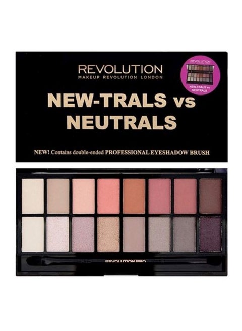 New-Trals Vs Neutrals Eyeshadow Palette Multicolour