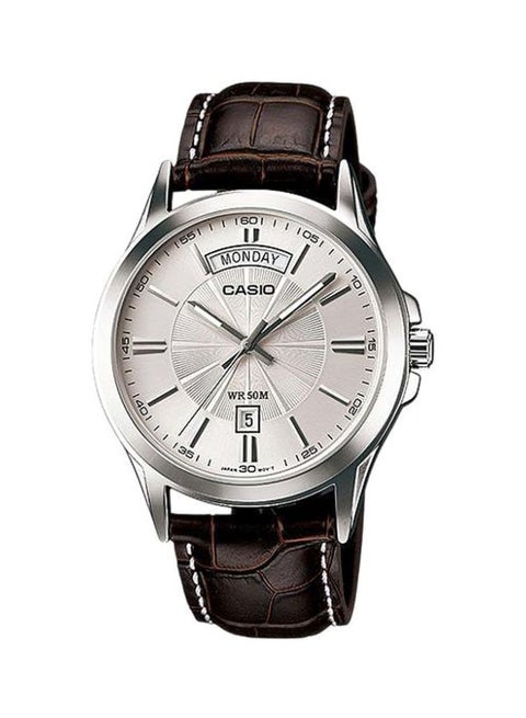 Men's Water Resistant Analog Watch MTP-1381L-7AVDF