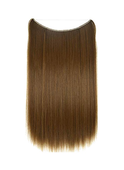 Halo Hair Extension With Elastic Invisible Wire Attached 24inch