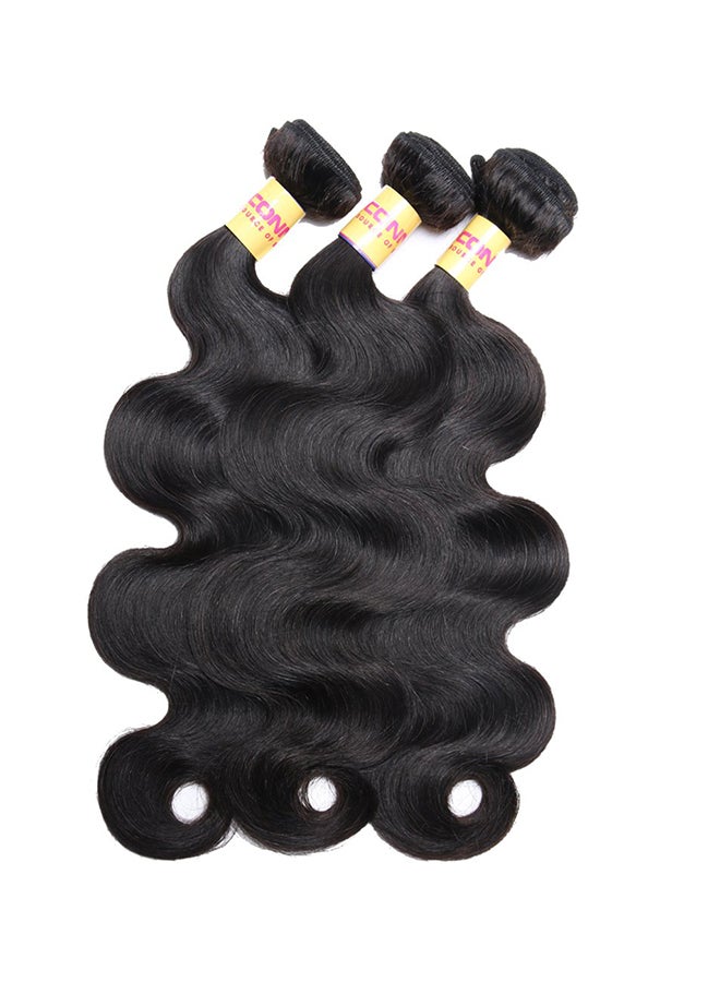 CONNIE Unprocessed Virgin Human Hair Extension Black 10inch - Image 3