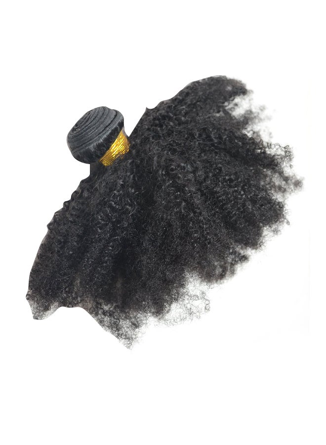 Luwigs Weave Human Hair Extension Black 14inch - Image 1