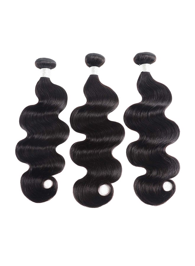 Art Show Hair - Body Wave Human Hair Lace Closure Black 10inch - Image 1
