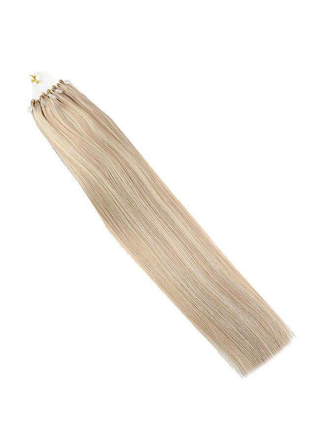 Ugeat Straight Micro Loop Hair Extension Blonde 14inch  - Image 1