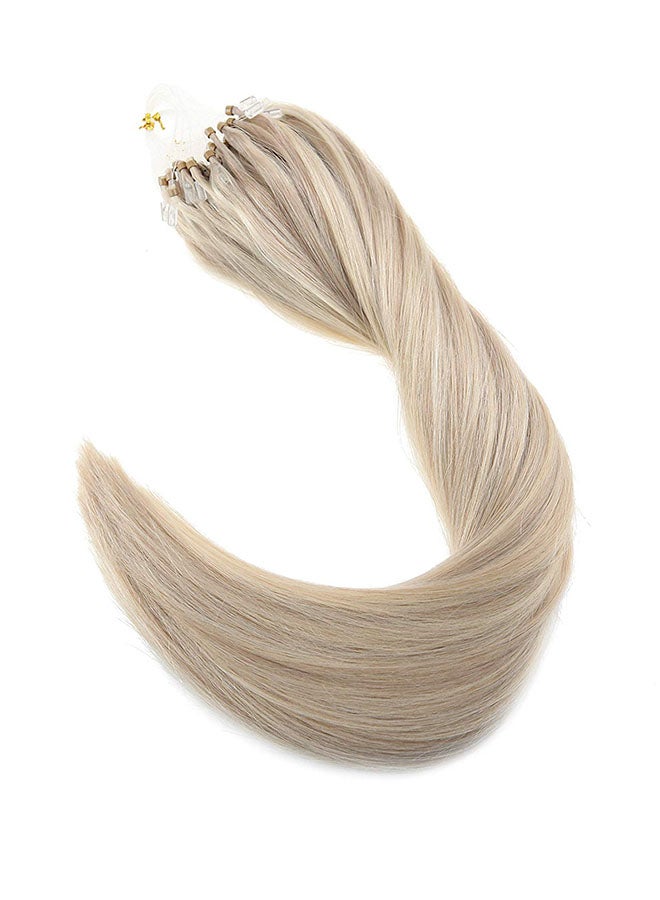 Ugeat Straight Micro Loop Hair Extension Blonde 14inch  - Image 2