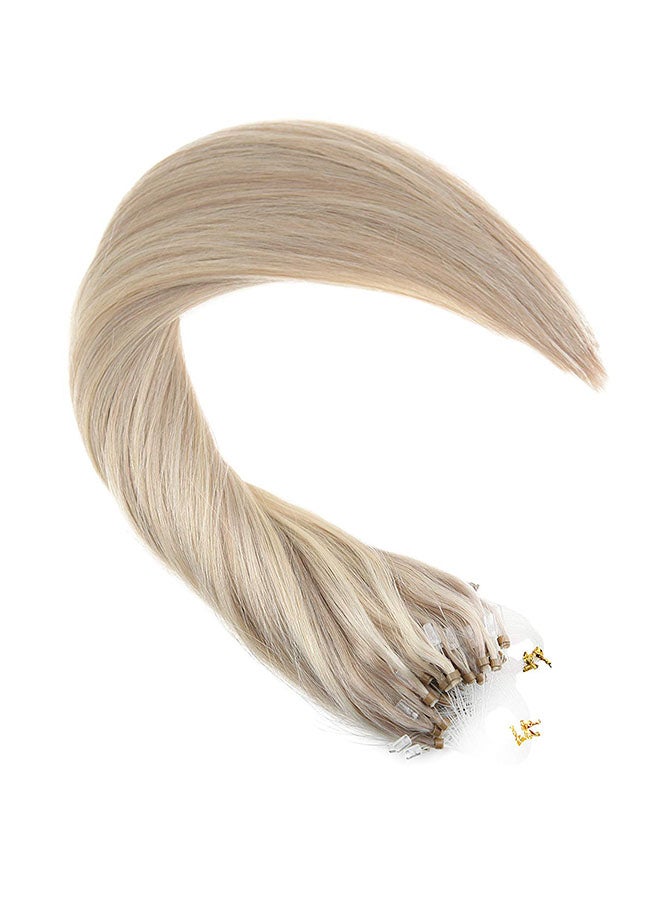 Ugeat Straight Micro Loop Hair Extension Blonde 14inch  - Image 3