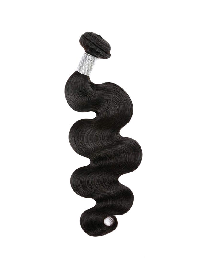 Body Wave Human Hair Extension Black 12inch