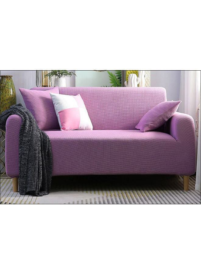 Solid Patten Sofa Slipcover Pink 90 x 140cm