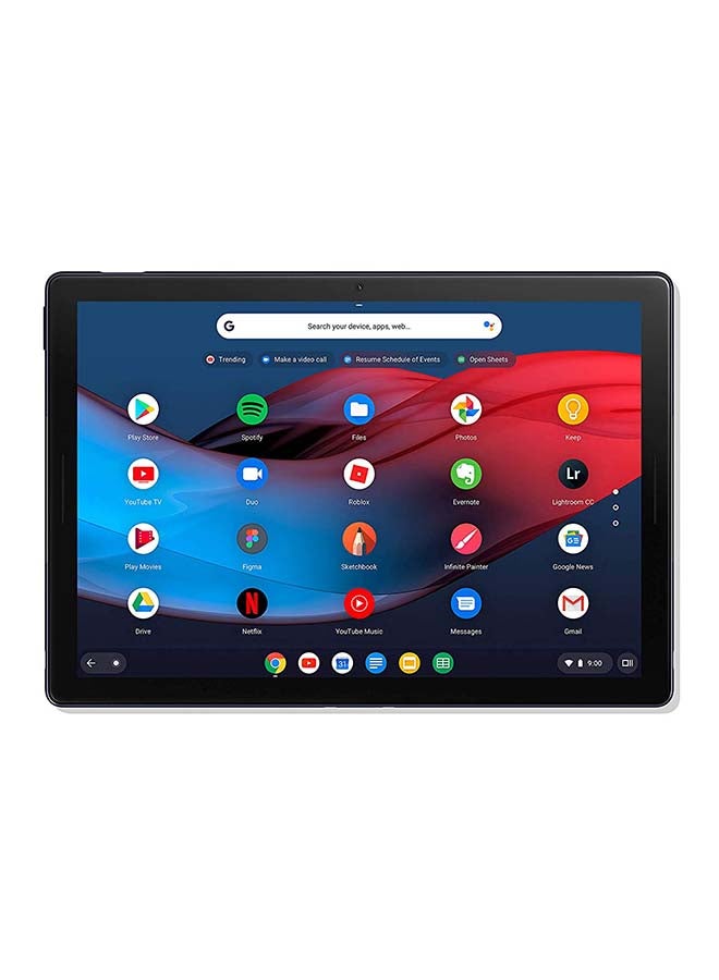 Google - Pixel Slate Tablet 12.3-Inch, Core i5 8th Gen Processor, 8GB RAM, 128GB, Wi-Fi, Midnight Blue - Image 1