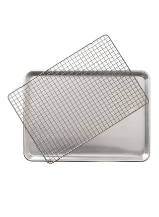 2-Piece Set Half Sheet With Grid Multicolour - v1571292116/N26543437A_1