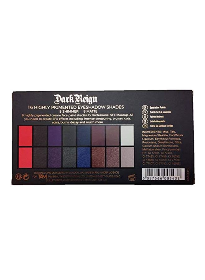 REVOLUTION - Dark Reign 16 Eyeshadow Palette 16X0.812 g Multicolour - Image 1