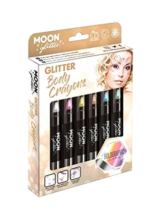 Holographic Body Crayons Pink/Yellow/Silver - v1571296712/N31019201A_1