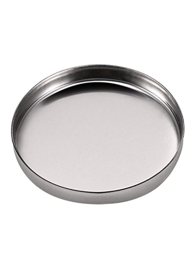 Pangda 50-Piece Empty Round Metal Palette Pan Set Silver  - Image 1