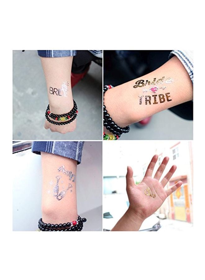 SpringPear 3-Piece Temporary Horror Tattoo Sticker Multicolour - Image 5