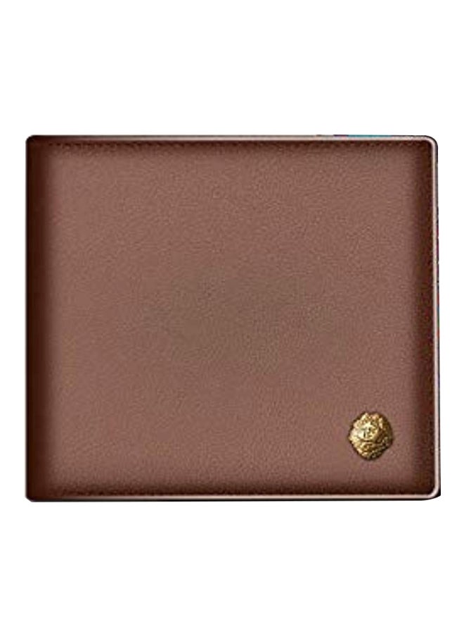 LAORENTOU Leather Wallet Brown/Gold  - Image 1