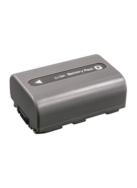 1200.0 mAh Replacement Battery For Sony NP-FP30, NP-FP50, NP-FP60, NP-FP70, NP-FP90 Grey