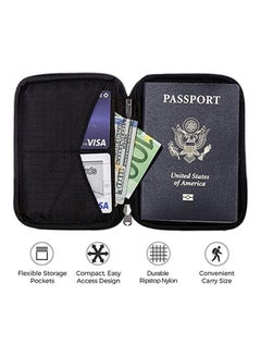 Zero Grid Passport Wallet Black  - Image 2