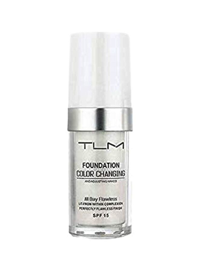 تي إل إم كريم أساس يتكيف مع لون البشرة بعامل حماية من الشمس 15 شفاف - Image 1
