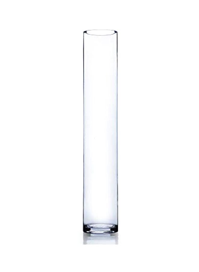 WGV International Cylinder Glass Vase Clear 4x24inch