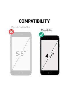 ZAGG Tempered Glass Screen Protector For Apple iPhone 6/iPhone 6s Rose Gold/Clear  - Image 5