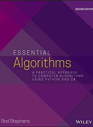 Essential Algorithms: A Practical Approach To Computer Algorithms Using Python And C# Paperback English by Stephens, Rod - 2019 - v1571305202/N29034227A_1