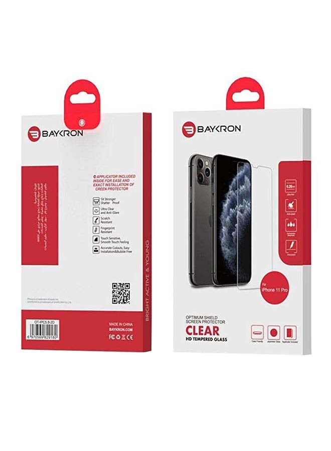Baykron Screen Protector For iPHONE 11 PRO Clear
