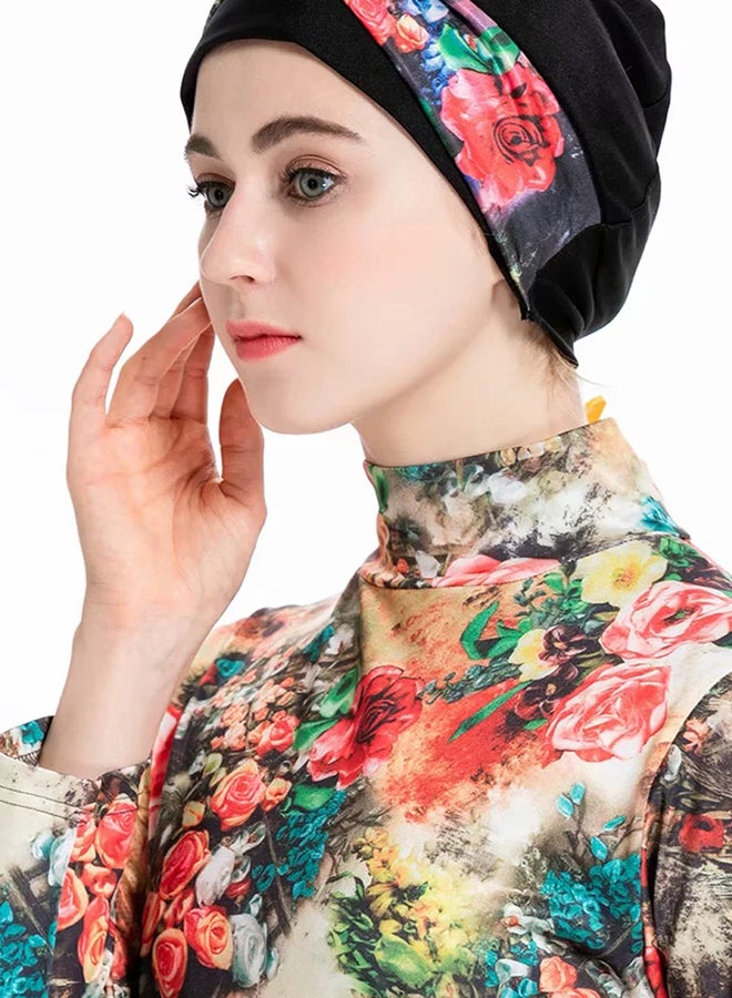 زينتاون طقم لباس سباحة مريح بتصميم سادة - Image 4