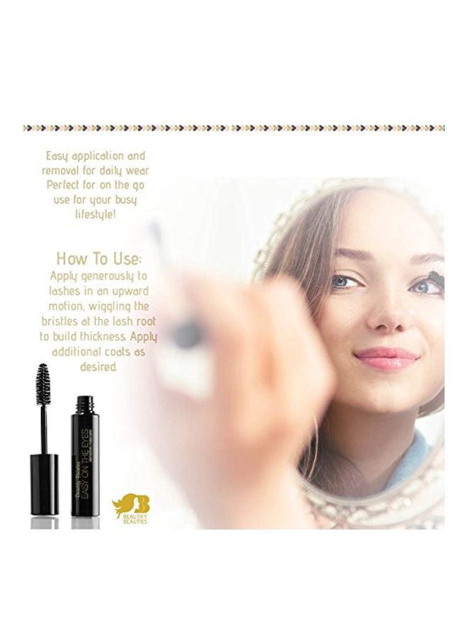 Beautify Beauties Easy On The Eyes Sensitive Eye Mascara Black  - Image 5