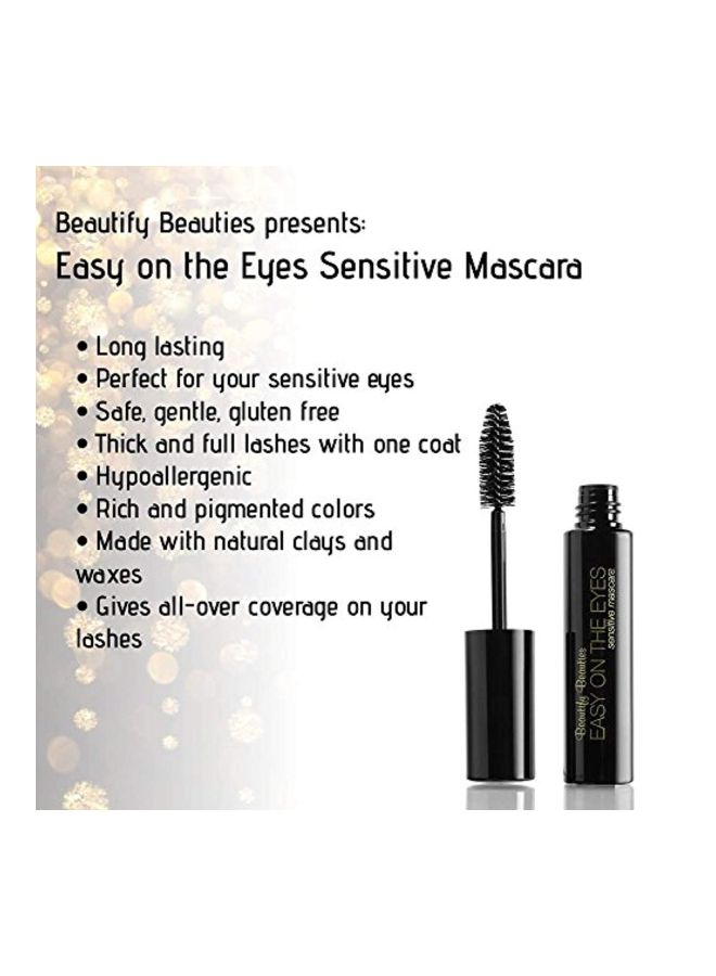 Beautify Beauties Easy On The Eyes Sensitive Eye Mascara Black  - Image 4